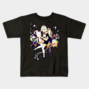 Azur Lane - Enterprise Royal Navy Pop Art Kids T-Shirt